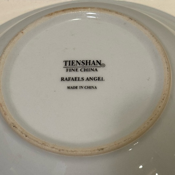 Vintage Tienshan Fine China Rafael’s Angels Bowl - Picture 6 of 10